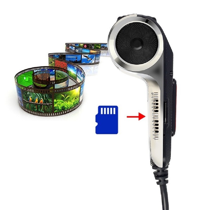 WIDEOREJESTRATOR KAMERA ANDROID FULL HD DVR ADAS + KARTA SD 64GB