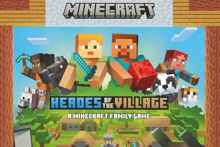 Gra planszowa RAVENSBURGER Minecraft Uratuj wioskę