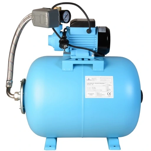 HYDROFOR 50L ZBIORNIK DO WODY POMPA HYDROFOROWA QB 60 OSPRZĘT ZESTAW COVERA