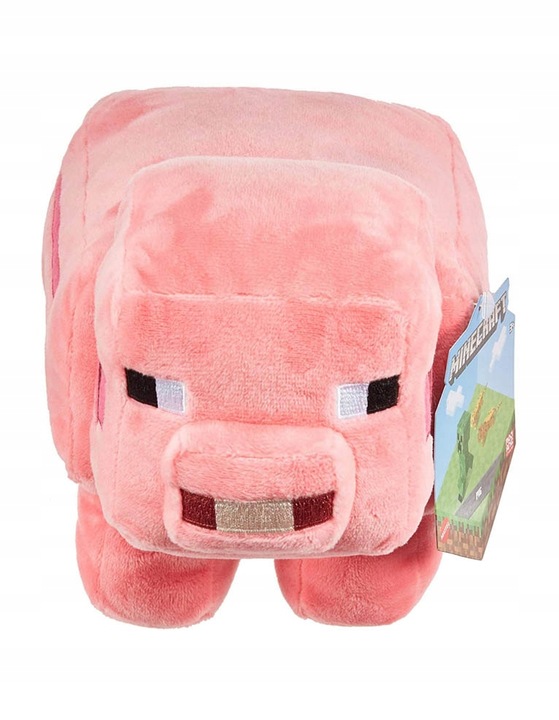 Minecraft Świnka Świnia Maskotka Pluszak Przytulanka Mattel