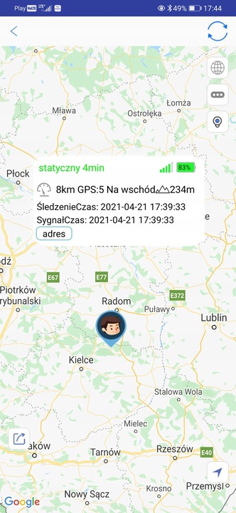 MICRO LOKALIZATOR GPS TRACKER PODSŁUCH + APLIKACJA BEZ ABONAMENTU