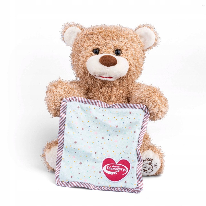 Interaktywna Maskotka, pluszak Miś A Kuku dla dzieci 18m+, Dumel