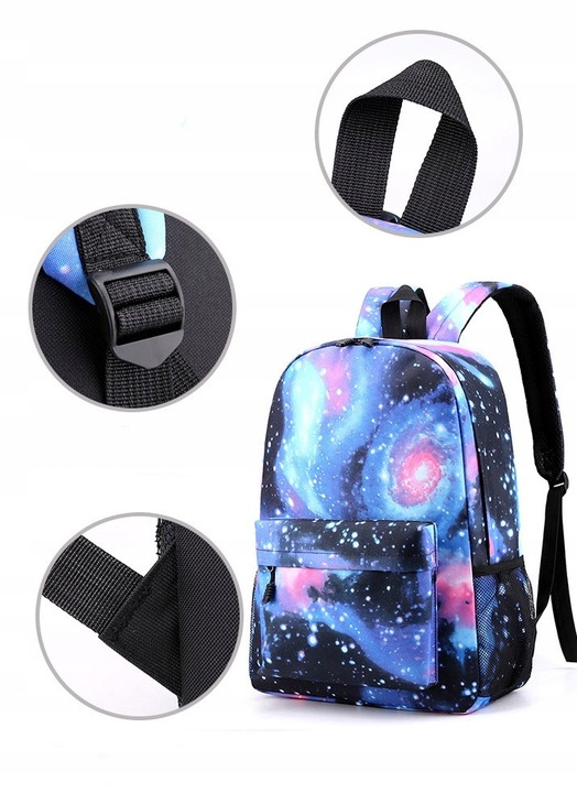 STICH PLECAK SZKOLNY ZESTAW PIÓRNIK TORBA 3W1 Lilo i Stitch, Wielokolorowy