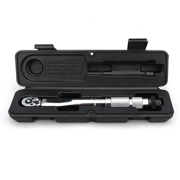 KLUCZ DYNAMOMETRYCZNY Z BLOKADĄ 1/4 5-25 Nm SILVER LERTZ POWER +