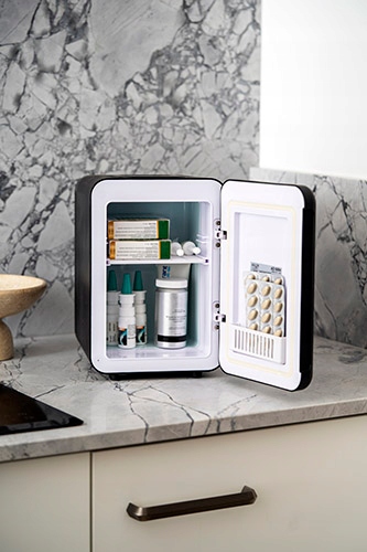 Mini lodówka 4L z funkcją chłodzenia i grzania