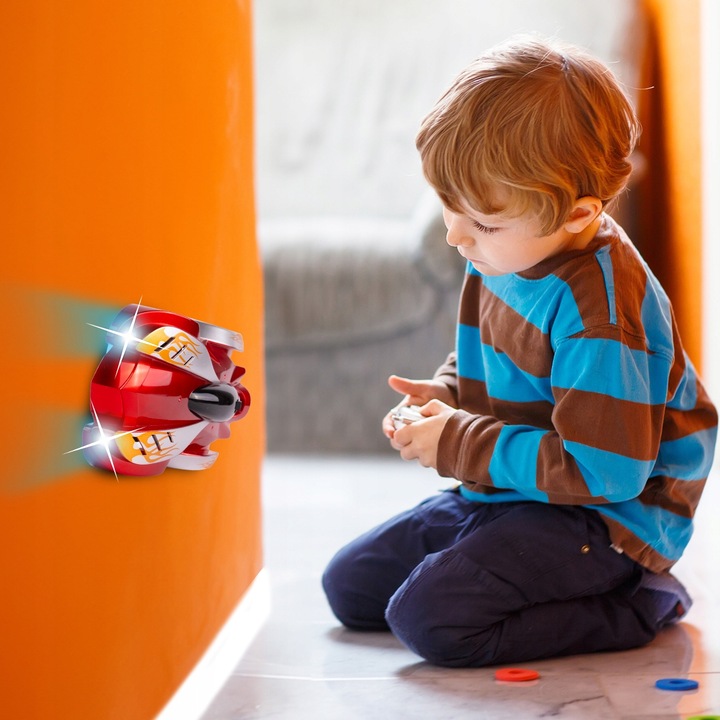 SAMOCHÓD JEŻDŻĄCY PO ŚCIANACH AUTO WYŚCIGÓWKA NA PILOTA ZDALNIE STEROWANE