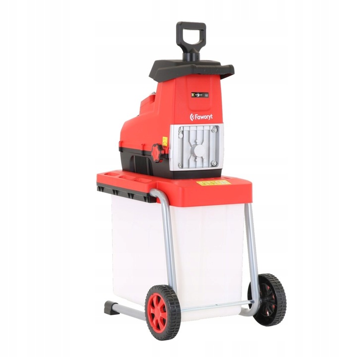 RĘBAK ROZDRABNIACZ DO GAŁĘZI FREZOWY 44mm 2800W +KOSZ FAWORYT GTR2800