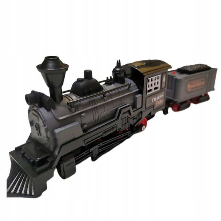 KOLEJKA ELEKTRYCZNA POCIĄG TORY STEROWANA PILOTEM 5 metrów 3 Wagony