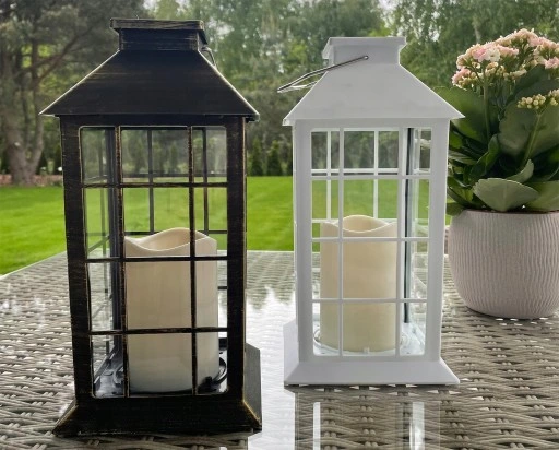 2x Latarenka ogrodowa LED SOLARNA Lampion Latarnia SuperLED