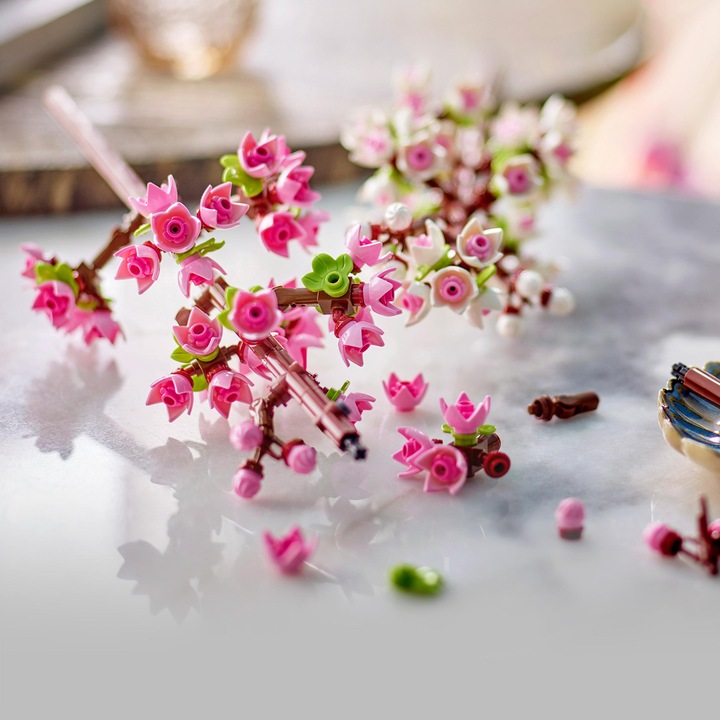 KLOCKI LEGO ICONS KWITNĄCA WIŚNIA JAPONIA PREZENT DLA NIEJ DZIEWCZYNY