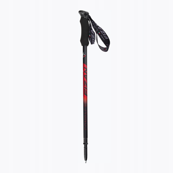 Kije trekkingowe Fizan Compact czerwone S20 59-132