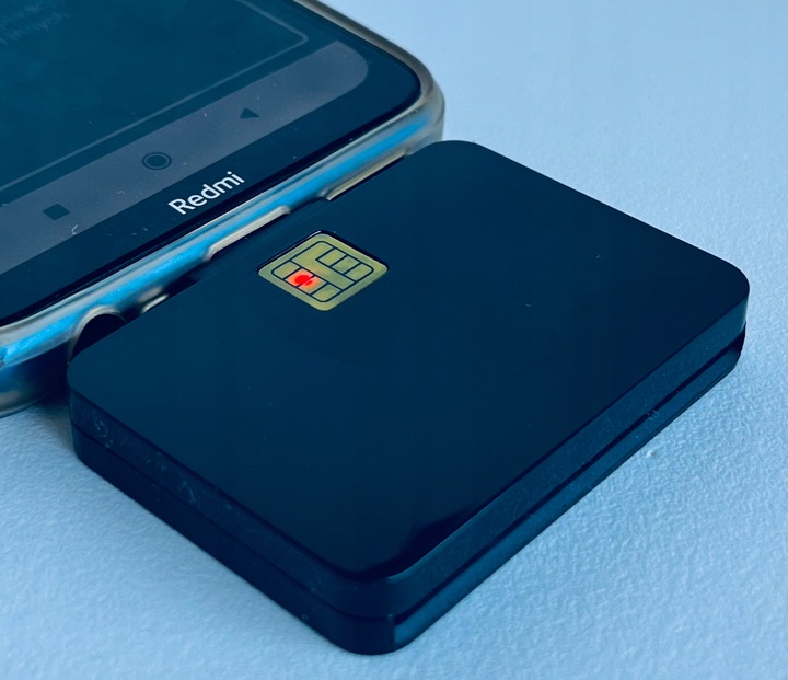 Czytnik Kart Kierowców | Kwadrat | USB - C | Adapter na USB - A|