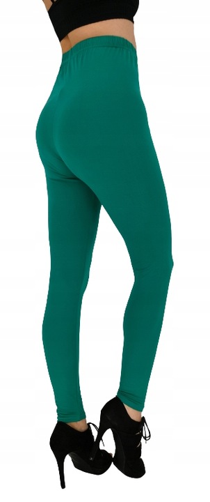 Leginsy DŁUGIE getry damskie BAMBUSOWE *M*