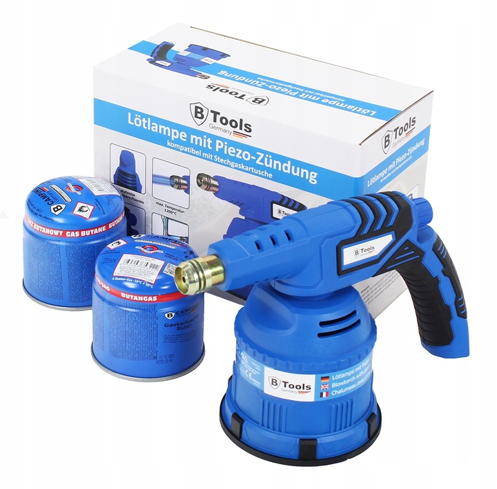 LUTLAMPA PALNIK GAZOWY DO LUTOWANIA PIEZZO 2naboje
