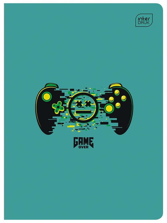 4X ZESZYT A5 32 KARTKI KRATKA MARGINES DLA CHŁOPCA