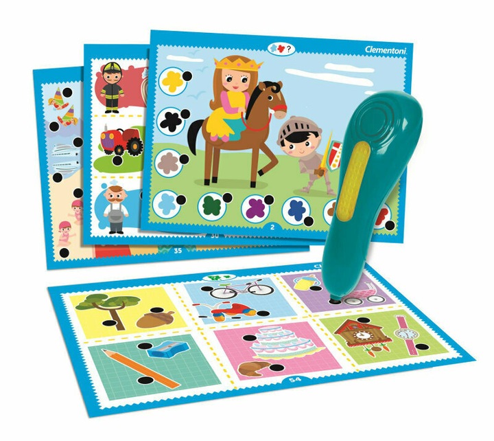 CLEMENTONI MÓWIĄCE PIÓRO 500 PYTAŃ DLA PRZEDSZKOLAKA 3-5 lat