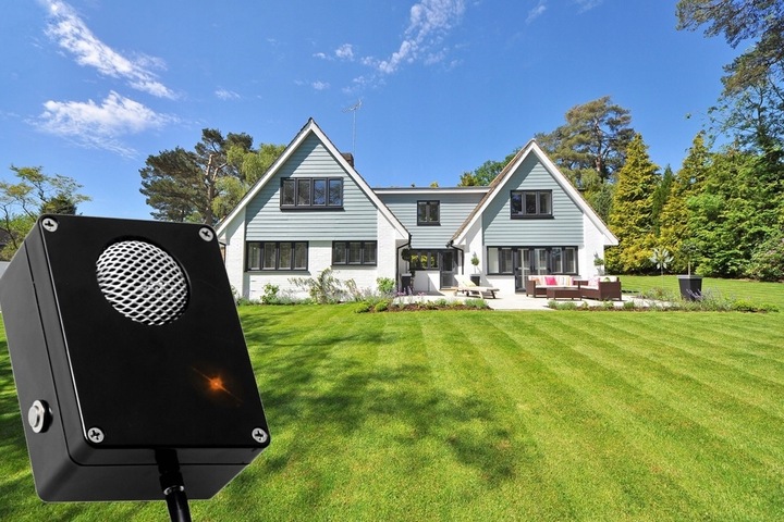 Odstraszacz na zwierzęta, moc niesłyszalna dla ludzi, ultradźwięki