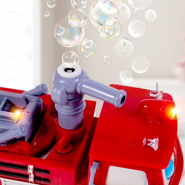 WÓZ STRAŻACKI NA BAŃKI MYDLANE STRAŻ POŻARNA EDEK AUTO DO BANIEK SAMOCHÓD