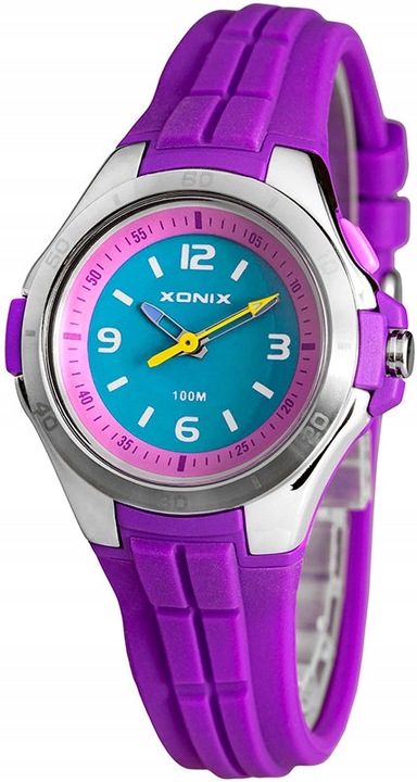 XONIX Analogowy Dziecięcy Zegarek Z Podświetleniem