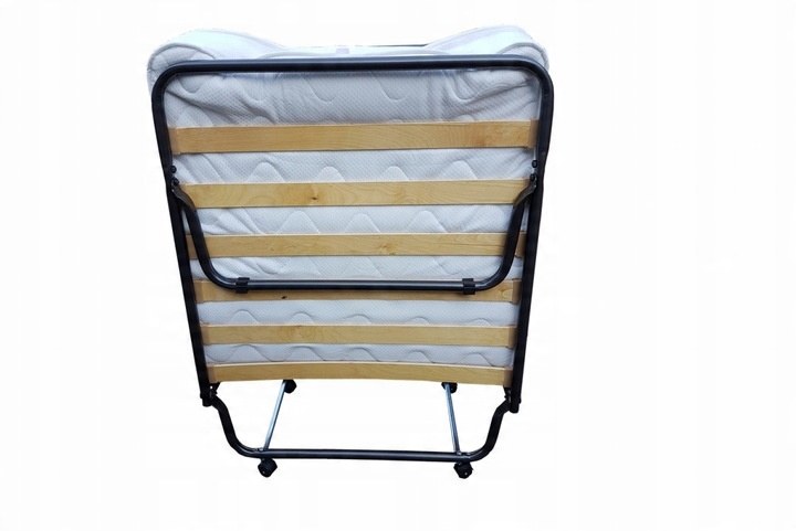 Łóżko składane polowe 190x80 COMO PREMIUM 13cm
