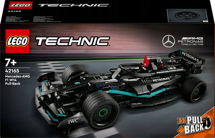 LEGO TECHNIC 42165 Mercedes-AMG F1 W14 E Performance Pull-Back torba