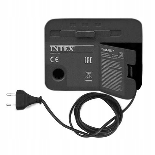 Materac dmuchany gruby jednoosobowy z pompką 191x99x46cm Intex 64426