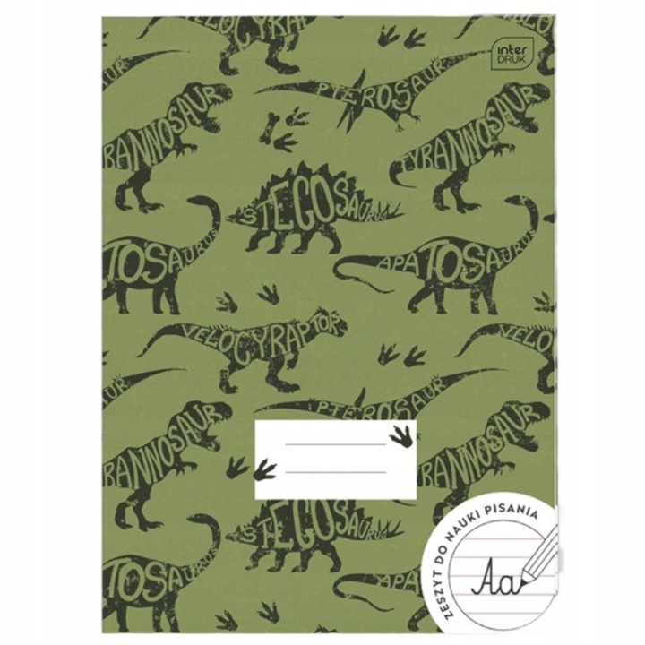 5x Zeszyt KOLOROWA 3 LINIA = A4 /32k | Miękka okładka InterDruk