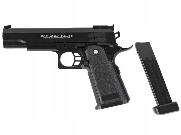 PISTOLET METALOWY NA KULKI COLT ASG DUŻY IMITACJA BRONI REPLIKA COLT M1911