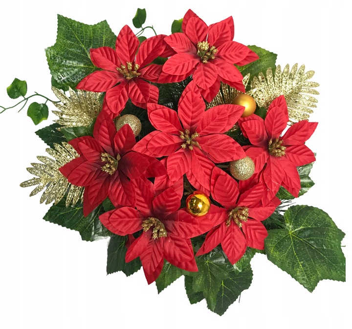 STROIK ŚWIĄTECZNY na grób KOMPOZYCJA na cmentarz