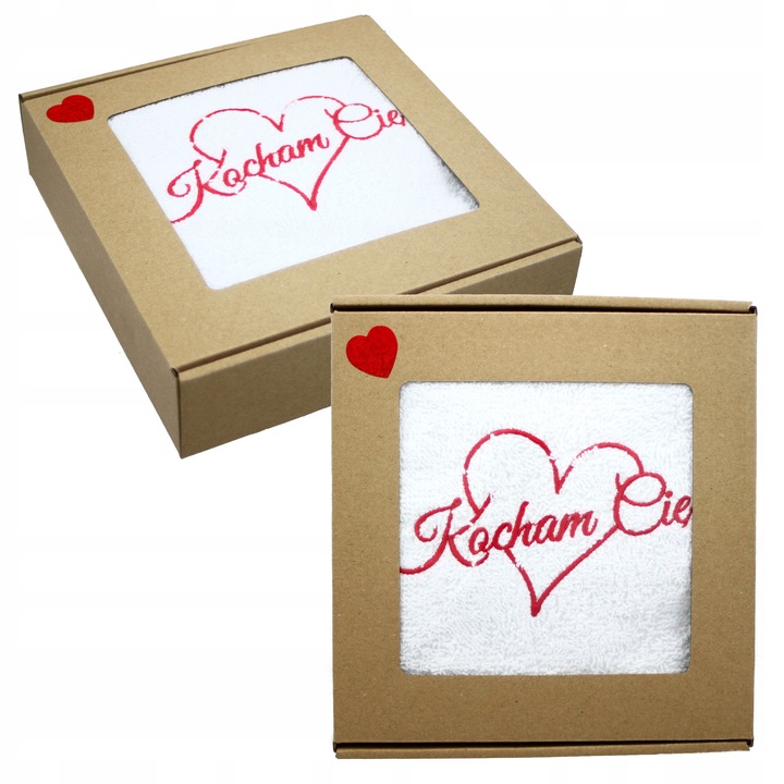 PREZENT NA WALENTYNKI RĘCZNIK