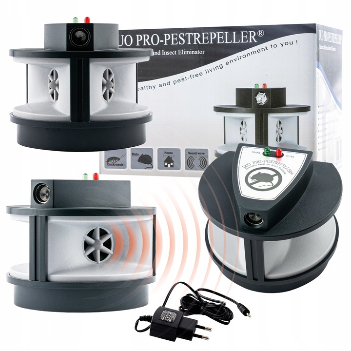 Odstraszacz kun Duo Pro Pestrepeller LS-927M na myszy szczury