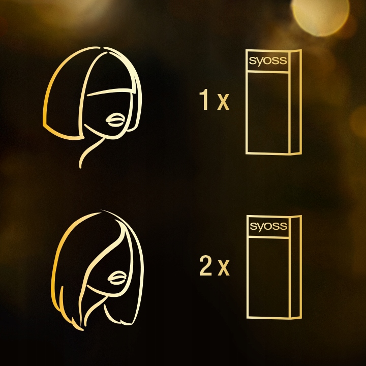 Syoss Oleo Farba do włosów czekolada brąz 4-86 x 2