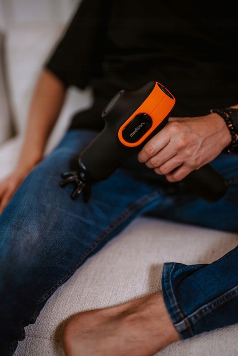Pistolet masujący Medivon Gun Vital masażer ręczny do masażu ciała