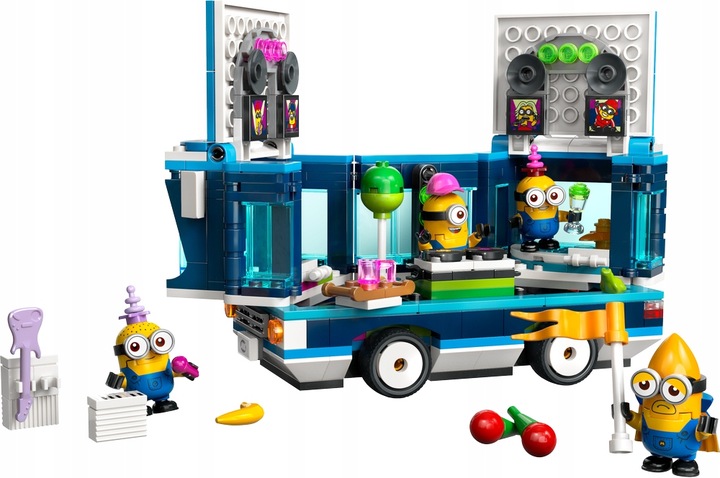 LEGO 75581 MINIONKI Imprezowy autobus Zestaw Klocki 7 lat na Prezent +Torba