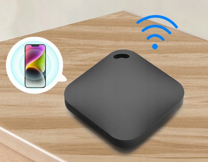 LOKALIZATOR KLUCZY GPS BRELOK MINI DŹWIĘKOWY BLUETOOTH FIND MY TAG TRACKER