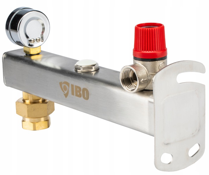 GRUPA BEZPIECZEŃSTWA DO NACZYNIA DO C.W.U 6 BAR STAL NIERDZEWNA INOX IGB