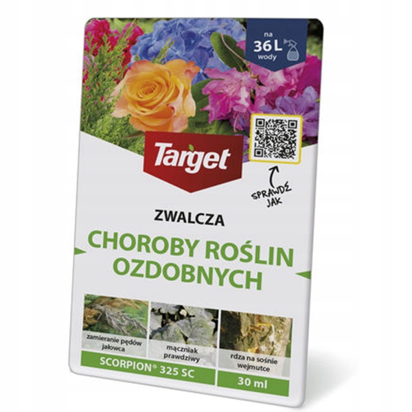 SCORPION 325SC 30ml Rośliny Ozdobne Target ZWALCZA CHOROBY ROŚLIN OZDOBNYCH