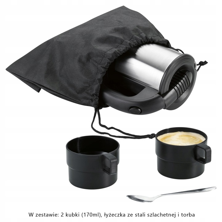 CZAJNIK ELEKTRYCZNY PODRÓŻNY 0,5L BPA FREE CLATRON