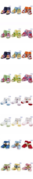 SKARPETKI NIEMOWLĘCE BAWEŁNIANE 0-3 MSC.