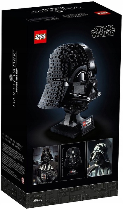LEGO STAR WARS Darth Vader 75304 Hełm Kask Głowa Prezent dla Fana Star Wars
