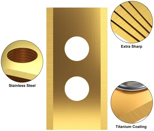 NOŻE DO PARKSIDE ROBOTA KOSZĄCEGO PMRA PMRDA A1 TYTANOWE PREMIUM 9 szt.