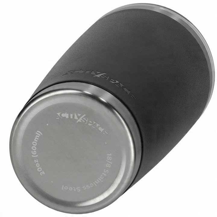 DUŻY KUBEK TERMICZNY 600ML TERMOS NA KAWĘ STALOWY - JAKOŚĆ PREMIUM