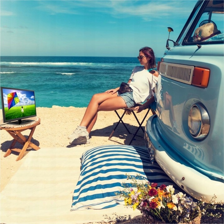 Telewizor MANTA 19LHN123D 19" HDR DVB-T2 LED