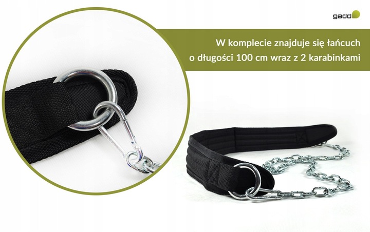 Dip Belt Pas obciążeniowy