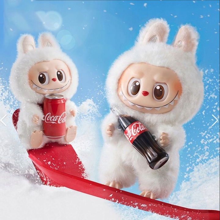 MASKOTKA LALKA LALECZKA BRELOK FIGURKA PLUSZAK NIESPODZIANKA LABUBU Cola