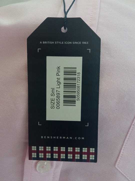 MĘSKA KOSZULA BEN SHERMAN NOWA ROZMIAR S