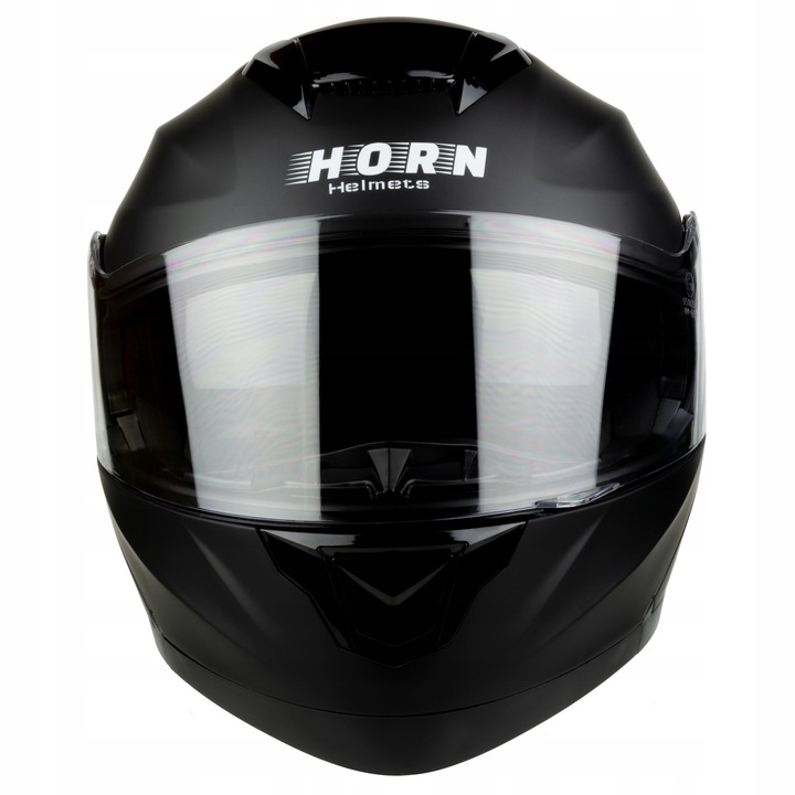 Kask Szczękowy Motocyklowy HORN H926 Czarny Matowy + Blenda ECE 22-06 L