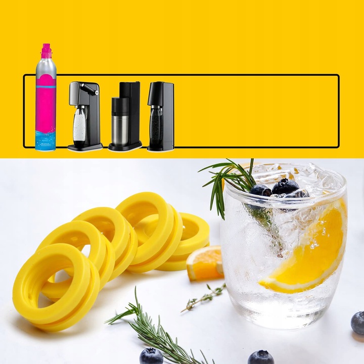 5 x Uszczelka do SodaStream Quick Connect Terra Art (5 sztuk)