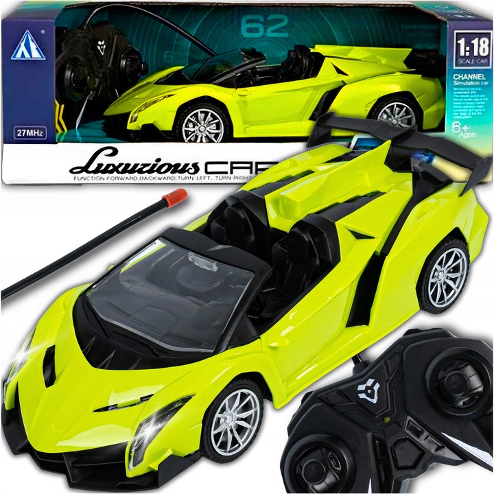 SAMOCHÓD ZDALNIE STEROWANY AUTO NA PILOTA R/C POJAZD DLA DZIECKA NA PREZENT