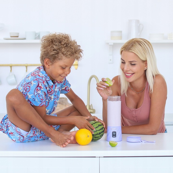 BLENDER BEZPRZEWODOWY KIELICHOWY BlendyGo 3 PRZENOŚNY TURYSTYCZNY 250W